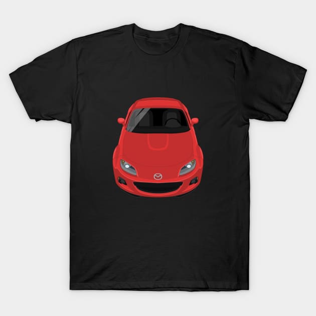 MX-5 NC 3rd gen 2013-2014 - Red T-Shirt by jdmart